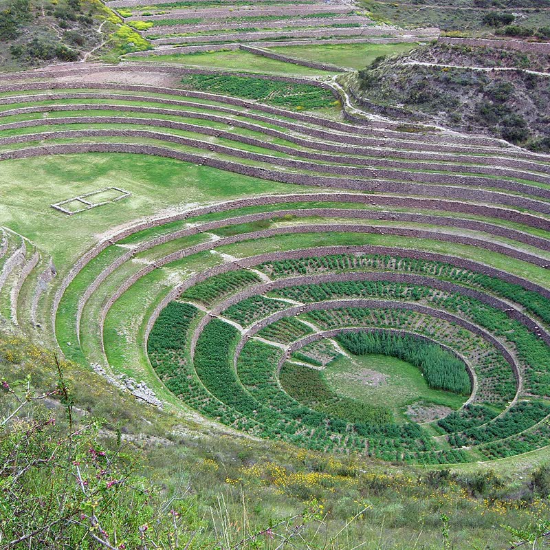 Andenes circulares de Moray